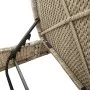 Tumbona doble con cojines ratán sintético gris claro by , Loungers - Ref: Foro24-368095, Price: 298,47 €, Discount: %