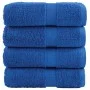 Toallas SOLUND 4 unidades azul 30x30 cm 600 gsm de , Toallas - Ref: Foro24-137180, Precio: 14,56 €, Descuento: %