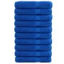 Saunatücher SOLUND 10 Stück blau 80x200 cm 600 g/m² von , Handtücher - Ref: Foro24-137196, Preis: 175,52 €, Rabatt: %
