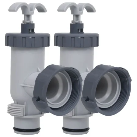 Plunger valves for pool 2 units by vidaXL, Pool and spa maintenance kits - Ref: Foro24-92801, Price: 31,07 €, Discount: %