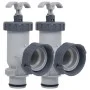 Plunger valves for pool 2 units by vidaXL, Pool and spa maintenance kits - Ref: Foro24-92801, Price: 31,07 €, Discount: %