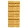 Toallas de ducha SOLUND 10 unidades dorado 70x140 cm 600 gsm by , Towels - Ref: Foro24-137286, Price: 121,19 €, Discount: %