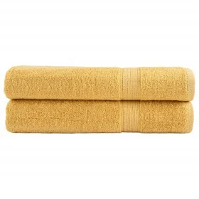 Saunatücher SOLUND 2 Stück Gold 80x200 cm 600 g/m² von , Handtücher - Ref: Foro24-137290, Preis: 40,09 €, Rabatt: %