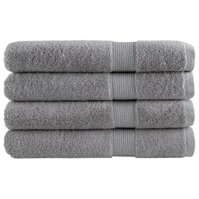 Toallas de sauna SOLUND 4 unidades gris 80x200 cm 600 gsm de , Toallas - Ref: Foro24-137315, Precio: 89,06 €, Descuento: %