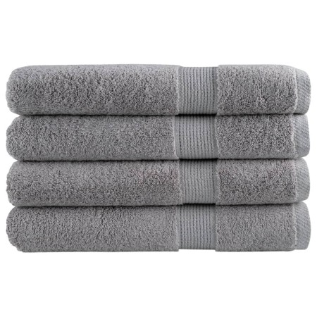 Saunatücher SOLUND 4er-Pack grau 80x200 cm 600 g/m² von , Handtücher - Ref: Foro24-137315, Preis: 89,06 €, Rabatt: %
