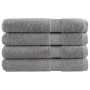 Saunatücher SOLUND 4er-Pack grau 80x200 cm 600 g/m² von , Handtücher - Ref: Foro24-137315, Preis: 89,06 €, Rabatt: %