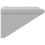 Edelstahl-Wandregal in Silber 75x45x31 cm von , Regale und Regale - Ref: Foro24-30274, Preis: 56,68 €, Rabatt: %