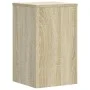 Soportes de plantas 2 uds madera roble Sonoma 30x30x50 cm de , Soportes para macetas - Ref: Foro24-852917, Precio: 55,88 €, D...