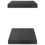 Wandregale 2 Stück Edelstahl schwarz 50x23,5x3 cm von , Regale und Regale - Ref: Foro24-30295, Preis: 34,96 €, Rabatt: %