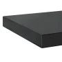 Estantes de pared 2 uds acero inoxidable negro 50x23,5x3 cm by , Shelves and shelves - Ref: Foro24-30295, Price: 34,36 €, Dis...