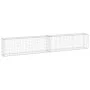 Muro de gaviones con cubiertas acero galvanizado 300x30x50 cm de vidaXL, Paneles de vallas - Ref: Foro24-147820, Precio: 91,0...