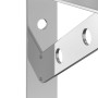 Regalträger 4 Stück Edelstahl Silber 20x2,5x14 cm von , Regale und Regale - Ref: Foro24-30297, Preis: 23,32 €, Rabatt: %