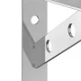 Soportes de estante 4 uds acero inoxidable plata 20x2,5x14 cm de , Estantes y estanterías - Ref: Foro24-30297, Precio: 18,83 ...