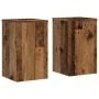 Soportes de plantas 2 uds madera roble envejecido 30x30x50 cm de , Soportes para macetas - Ref: Foro24-852922, Precio: 54,57 ...