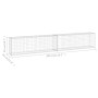 Gabion wall with galvanized steel covers 300x30x50 cm by vidaXL, fence panels - Ref: Foro24-147820, Price: 93,74 €, Discount: %