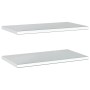 Wandregale 2 Stück Edelstahl silber 75x40x3 cm von , Regale und Regale - Ref: Foro24-30281, Preis: 48,23 €, Rabatt: %