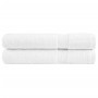 Toallas premium SOLUND 2 unidades blanco 100x200 cm 600 gsm by , Towels - Ref: Foro24-137140, Price: 60,65 €, Discount: %