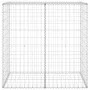 Gabionenwand mit Abdeckungen aus verzinktem Stahl 100x60x100 cm von vidaXL, Zaunpaneele - Ref: Foro24-147813, Preis: 66,70 €,...