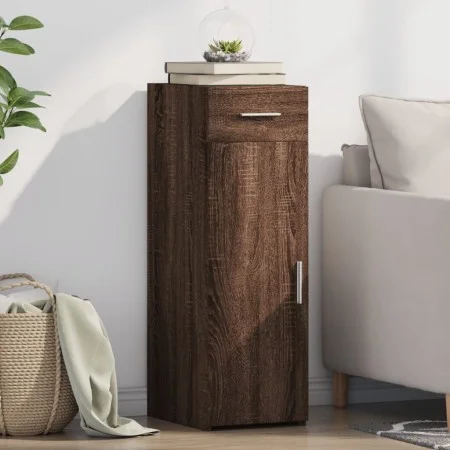 Ingenieurholz-Sideboard in Eichenbraun 30x42,5x93 cm von , Sideboards - Ref: Foro24-846277, Preis: 69,90 €, Rabatt: %