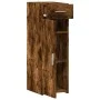 Aparador de madera de ingeniería roble ahumado 30x42,5x93 cm de , Aparadores - Ref: Foro24-846275, Precio: 58,88 €, Descuento: %