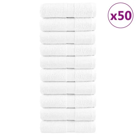 Toallas de invitados SOLUND 50 unidades blanco 30x50 cm 600 gsm by , Towels - Ref: Foro24-137123, Price: 104,00 €, Discount: %