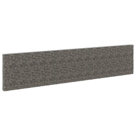Muro de gaviones con cubiertas acero galvanizado 900x30x200 cm de vidaXL, Paneles de vallas - Ref: Foro24-147819, Precio: 712...