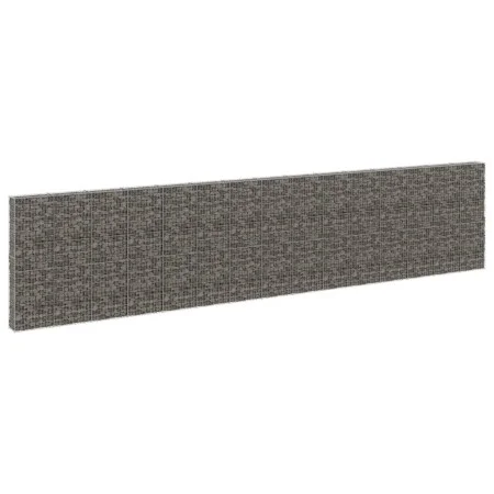 Muro de gaviones con cubiertas acero galvanizado 900x30x200 cm de vidaXL, Paneles de vallas - Ref: Foro24-147819, Precio: 697...