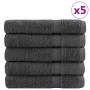 Premium-Handtücher SOLUND, 25 Stück, Anthrazit, 100x200 cm, 600 g/m². von , Handtücher - Ref: Foro24-137175, Preis: 579,30 €,...