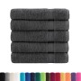 Duschhandtücher SOLUND 25 Stück Anthrazit 70x140 cm 600 g/m² von , Handtücher - Ref: Foro24-137163, Preis: 264,93 €, Rabatt: %