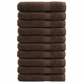 Toallas de sauna SOLUND 10 unidades marrón 80x200 cm 600 gsm de , Toallas - Ref: Foro24-137244, Precio: 182,15 €, Descuento: %