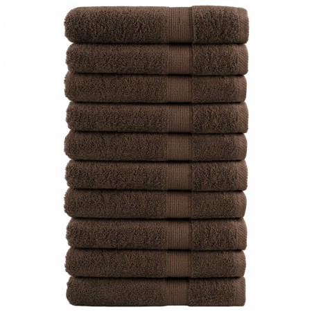 Saunatücher SOLUND 10 Stück braun 80x200 cm 600 g/m² von , Handtücher - Ref: Foro24-137244, Preis: 182,15 €, Rabatt: %