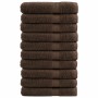 Saunatücher SOLUND 10 Stück braun 80x200 cm 600 g/m² von , Handtücher - Ref: Foro24-137244, Preis: 182,15 €, Rabatt: %