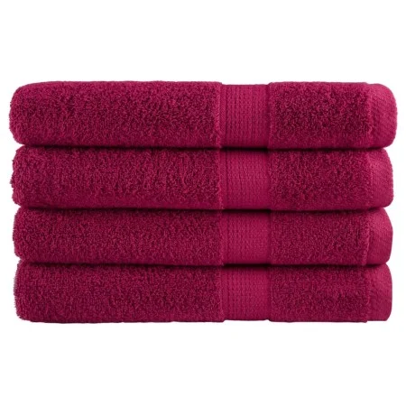 Saunatücher SOLUND 4 Stück Bordeaux 80x200 cm 600 g/m² von , Handtücher - Ref: Foro24-137219, Preis: 75,33 €, Rabatt: %