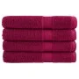 Saunatücher SOLUND 4 Stück Bordeaux 80x200 cm 600 g/m² von , Handtücher - Ref: Foro24-137219, Preis: 75,33 €, Rabatt: %