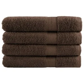 Toallas premium SOLUND 4 unidades marrón 100x200 cm 600 gsm by , Towels - Ref: Foro24-137246, Price: 105,43 €, Discount: %