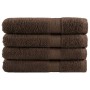 Premium-Handtücher SOLUND, 4 Stück, braun, 100x200 cm, 600 g/m². von , Handtücher - Ref: Foro24-137246, Preis: 111,82 €, Raba...