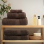 Premium-Handtücher SOLUND, 4 Stück, braun, 100x200 cm, 600 g/m². von , Handtücher - Ref: Foro24-137246, Preis: 111,82 €, Raba...