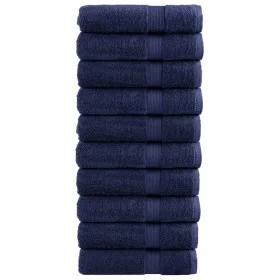 Toallas de baño SOLUND 10 uds azul marino 100x150 cm 600 gsm by , Towels - Ref: Foro24-137265, Price: 186,97 €, Discount: %