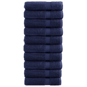 Toallas de baño SOLUND 10 uds azul marino 100x150 cm 600 gsm by , Towels - Ref: Foro24-137265, Price: 198,74 €, Discount: %
