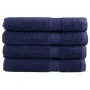 Toallas de sauna SOLUND 4 uds azul marino 80x200 cm 600 gsm de , Toallas - Ref: Foro24-137267, Precio: 82,38 €, Descuento: %