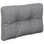 Cojín para sofá de palets tela gris 50x40x12 cm de , Cojines para sillas y sofás - Ref: Foro24-360536, Precio: 22,43 €, Descu...