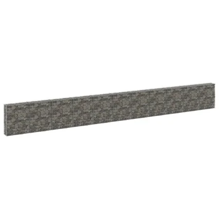 Muro de gaviones con cubiertas acero galvanizado 900x30x100 cm de vidaXL, Paneles de vallas - Ref: Foro24-147817, Precio: 396...