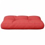 Cojín para sofá de palets de tela rojo 50x40x12 cm by , Cushions for chairs and sofas - Ref: Foro24-360541, Price: 18,50 €, D...