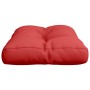 Cojín para sofá de palets de tela rojo 50x40x12 cm by , Cushions for chairs and sofas - Ref: Foro24-360541, Price: 18,50 €, D...