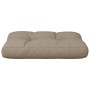 Cojín para sofá de palets de tela gris taupé 50x40x12 cm by , Cushions for chairs and sofas - Ref: Foro24-360543, Price: 26,9...