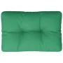 Cojín para sofá de palets tela verde 60x40x12 cm by , Cushions for chairs and sofas - Ref: Foro24-360562, Price: 23,78 €, Dis...