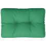 Cojín para sofá de palets tela verde 60x40x12 cm by , Cushions for chairs and sofas - Ref: Foro24-360562, Price: 25,98 €, Dis...