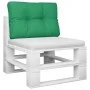 Cojín para sofá de palets tela verde 60x40x12 cm by , Cushions for chairs and sofas - Ref: Foro24-360562, Price: 23,78 €, Dis...