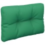 Cojín para sofá de palets tela verde 60x40x12 cm by , Cushions for chairs and sofas - Ref: Foro24-360562, Price: 25,98 €, Dis...