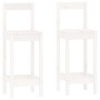 Set de bar 3 piezas madera maciza de pino blanco